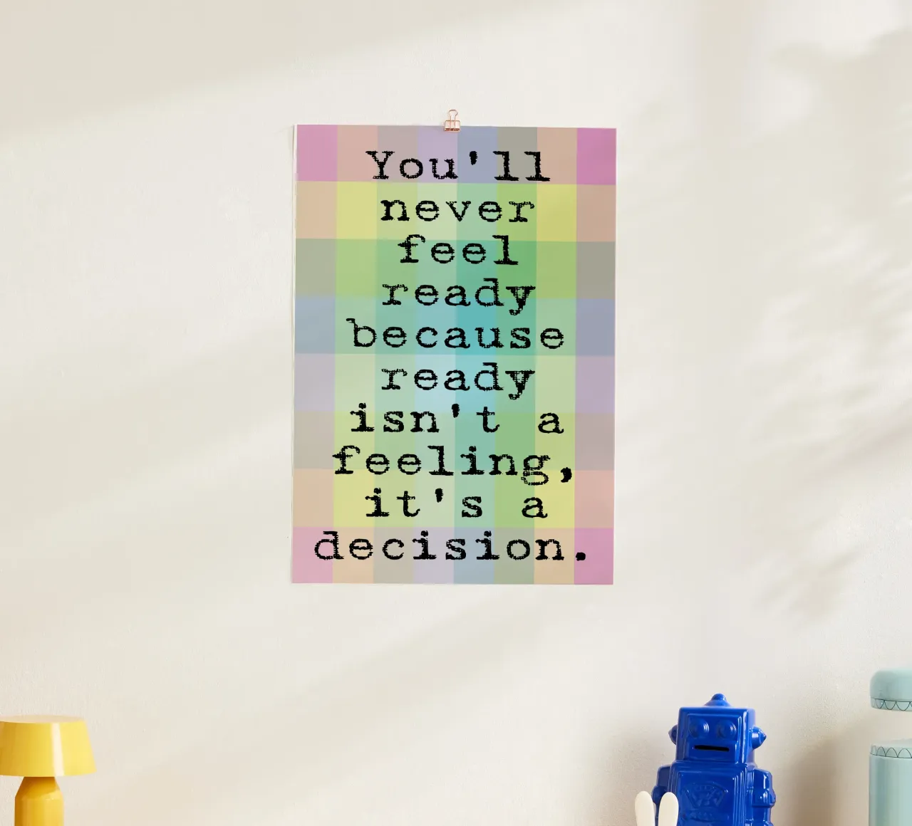 il sentimento è una decisione carta hahnemühle da SADELA