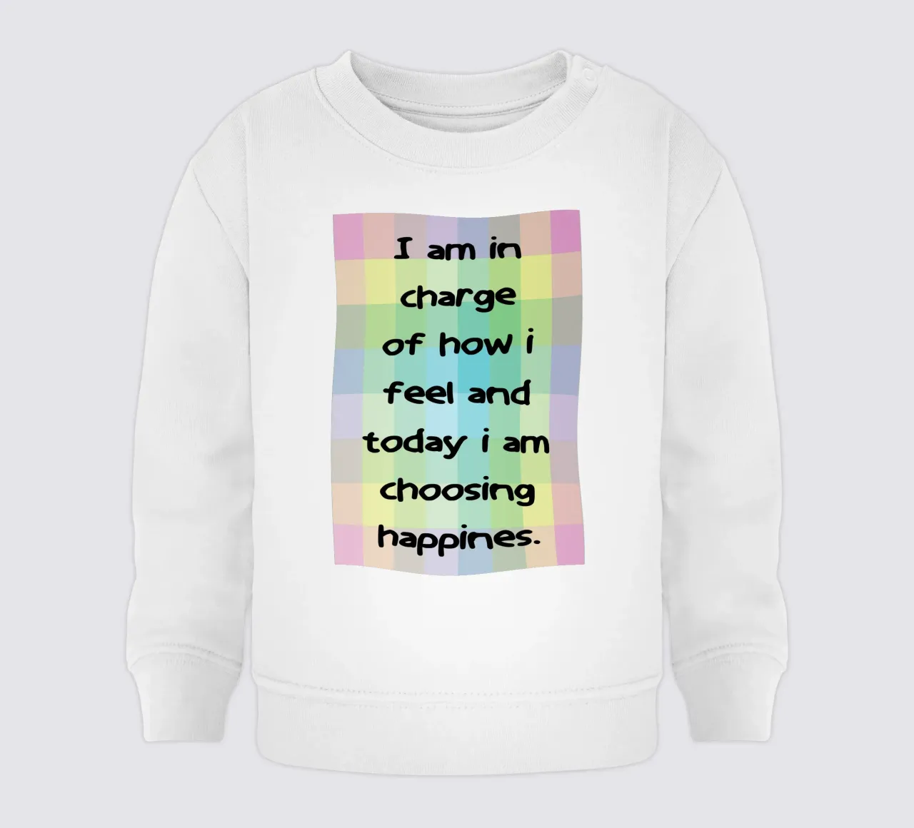 Sono io al comando felpa neonato da SADELA