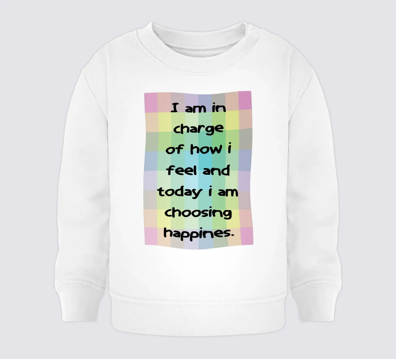 Sono io al comando felpa neonato da SADELA