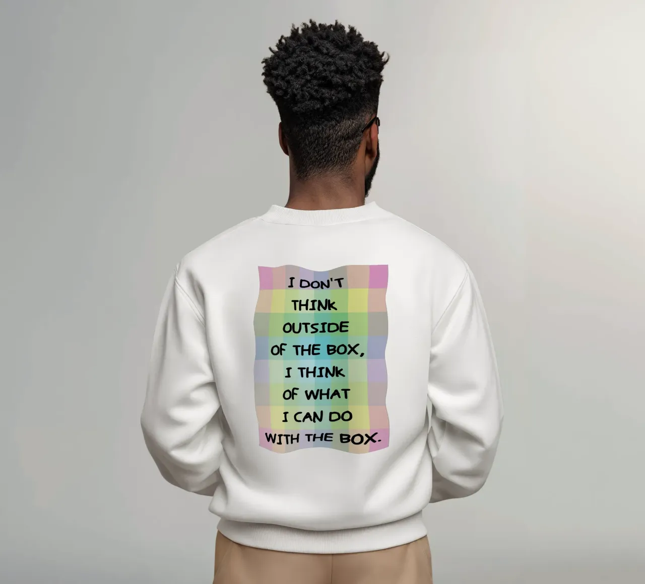 Non penso fuori dagli schemi felpa da SADELA