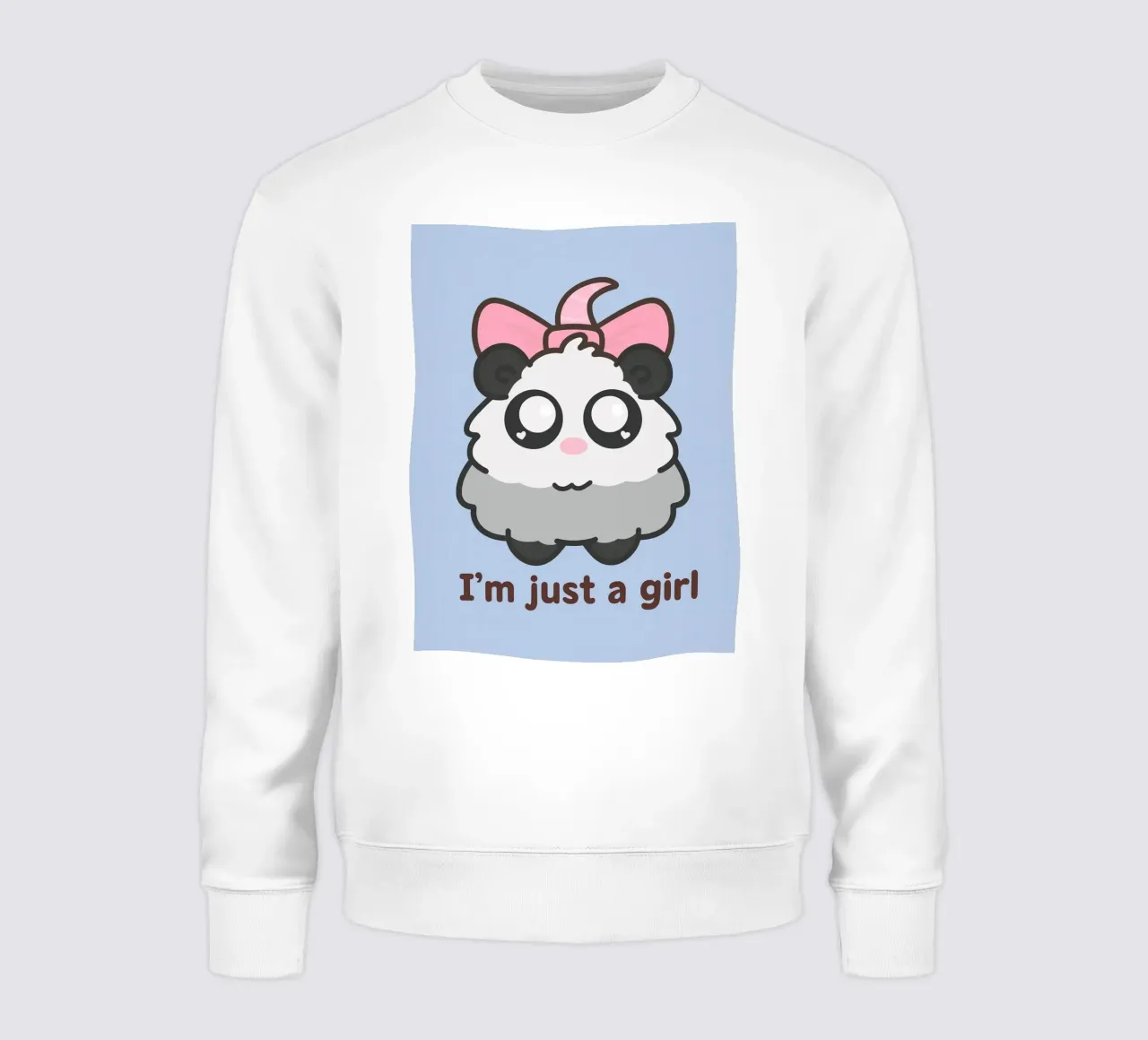 Sono solo una ragazza felpa da SADELA