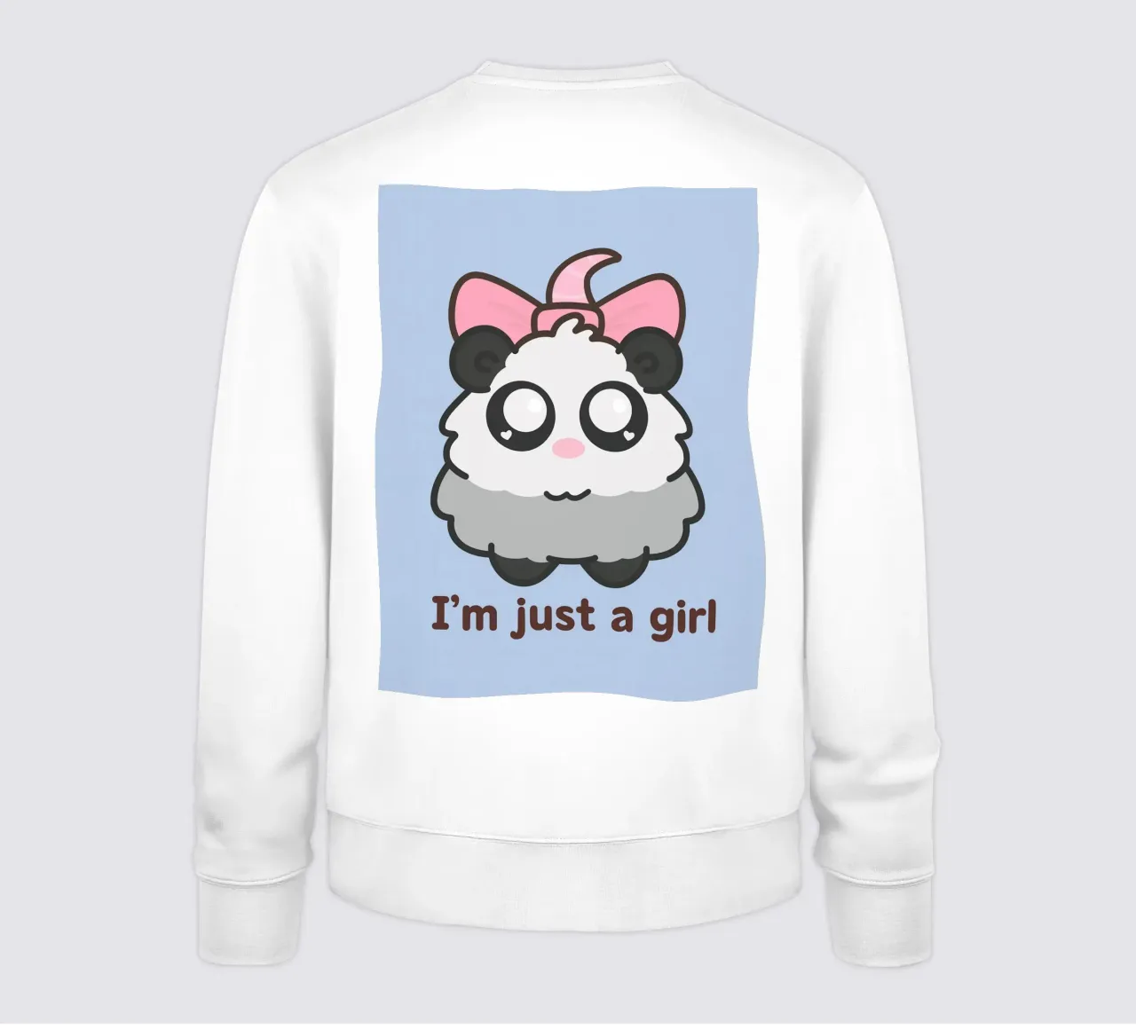 Sono solo una ragazza felpa da SADELA