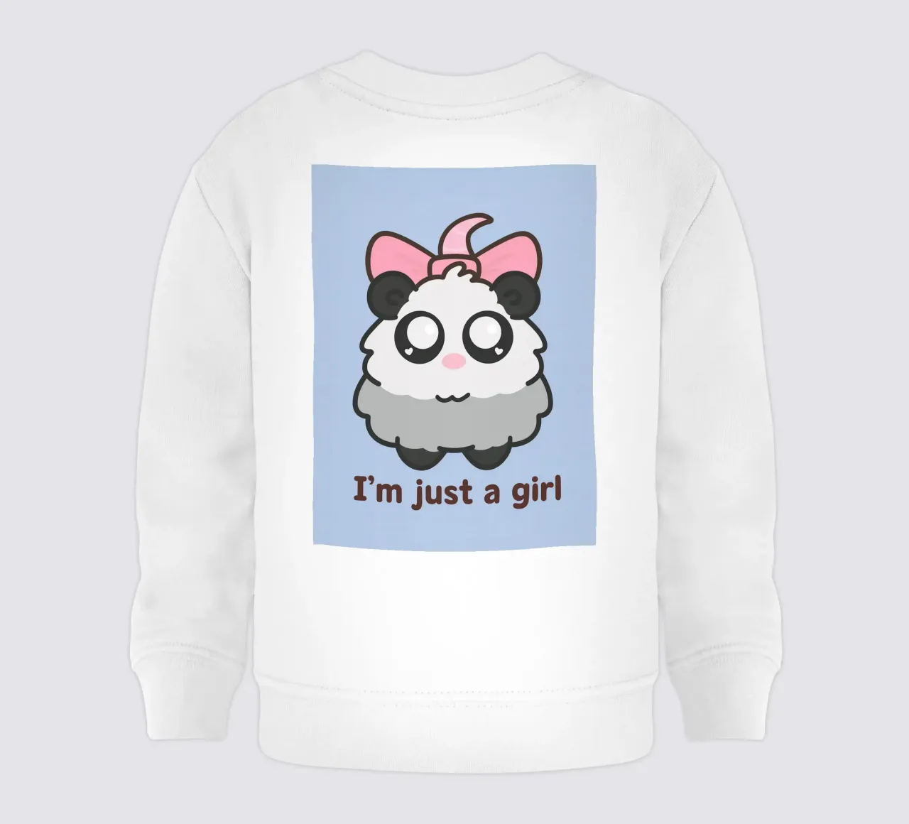 Sono solo una ragazza felpa neonato da SADELA