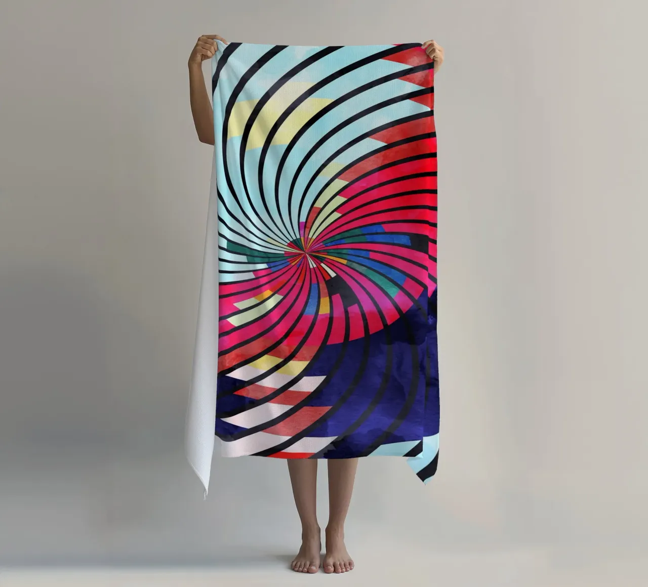 Fretta telo mare da 83oranges.com