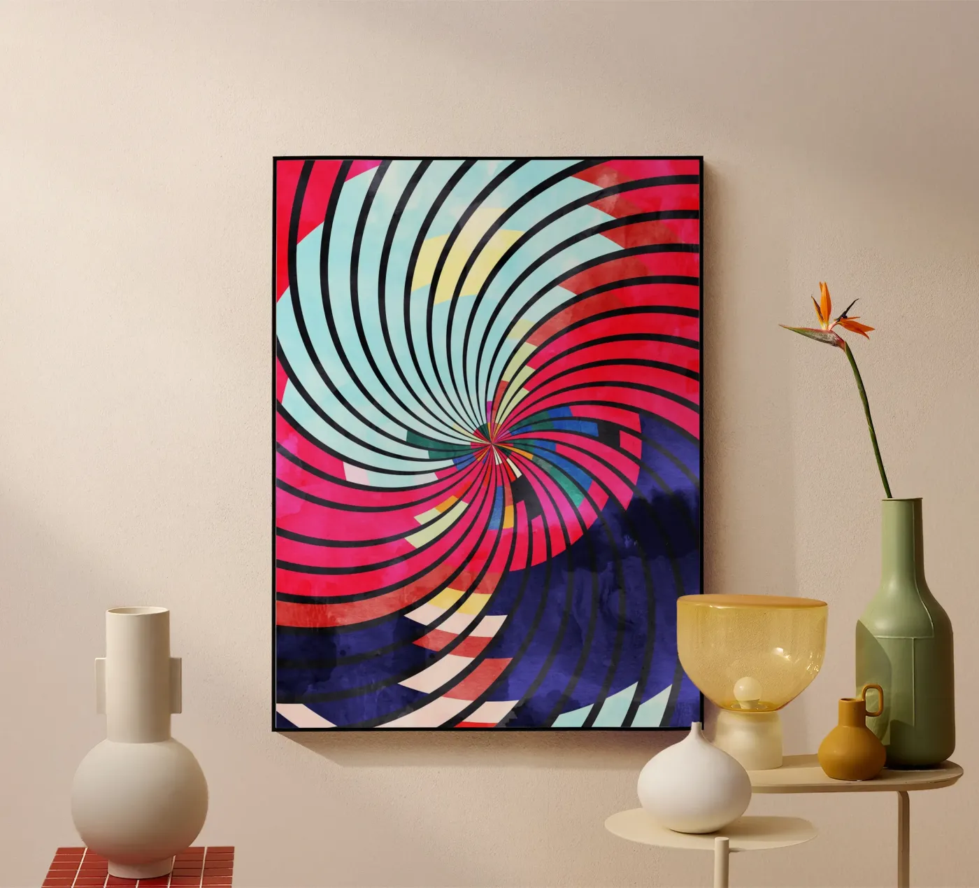 Hustle Acryl-Glas von 83oranges.com