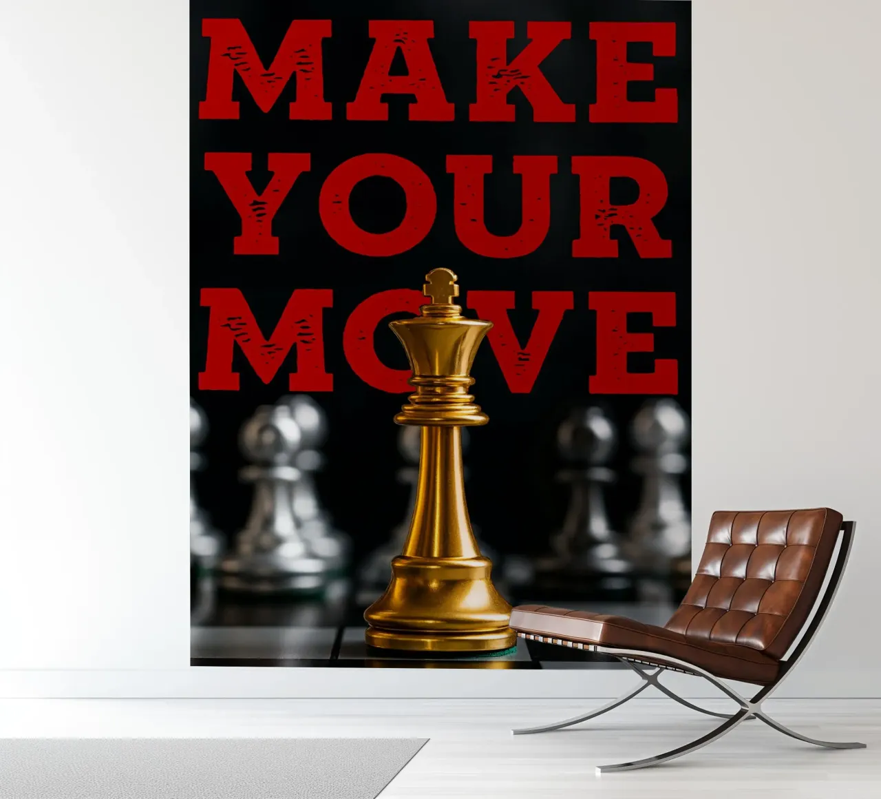 zet uw stap fotobehang van SADELA