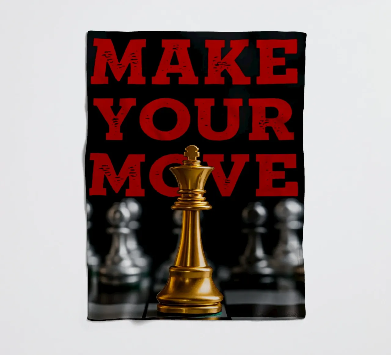 make your move Fleecedecke von SADELA