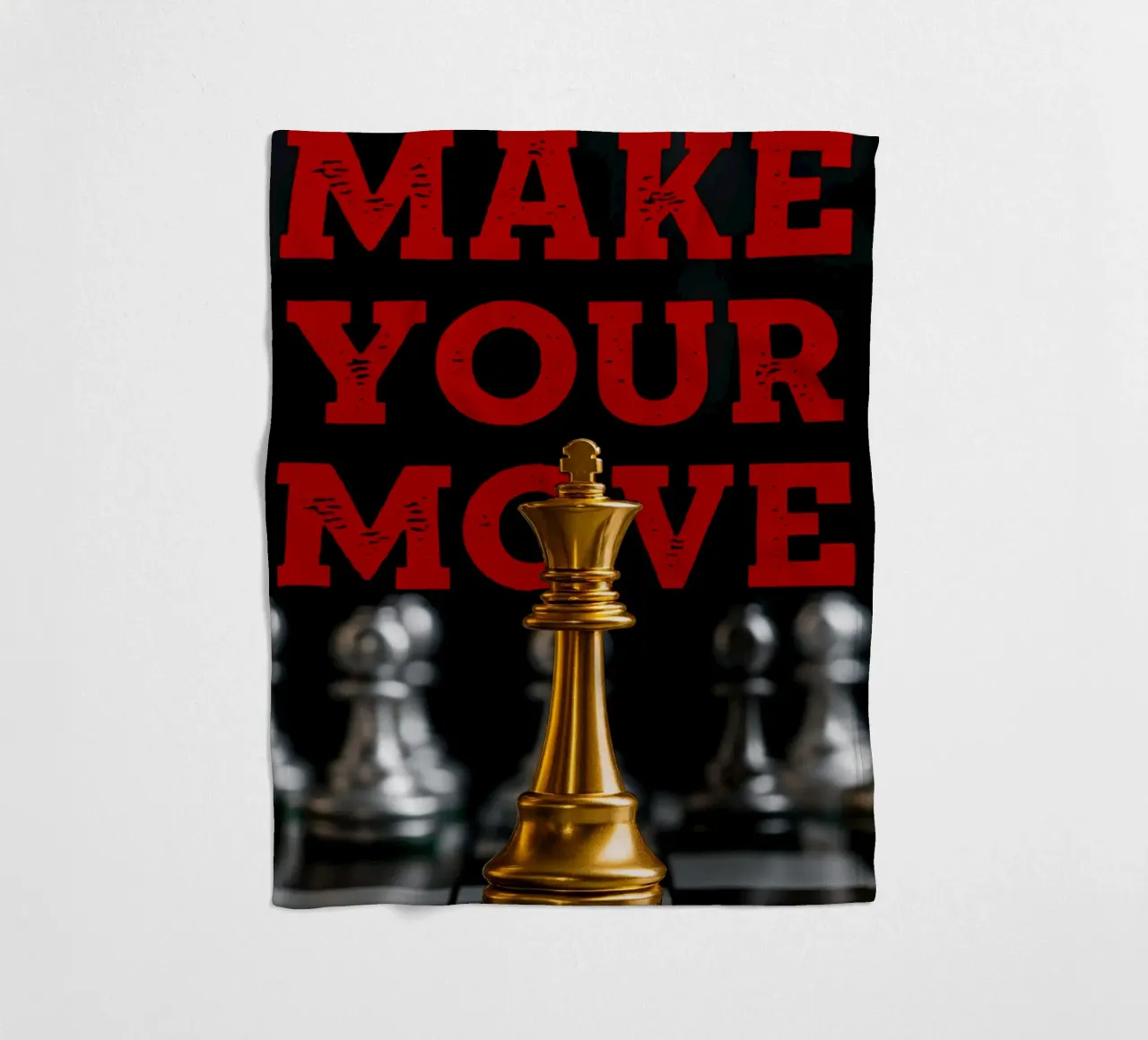 make your move Fleecedecke von SADELA