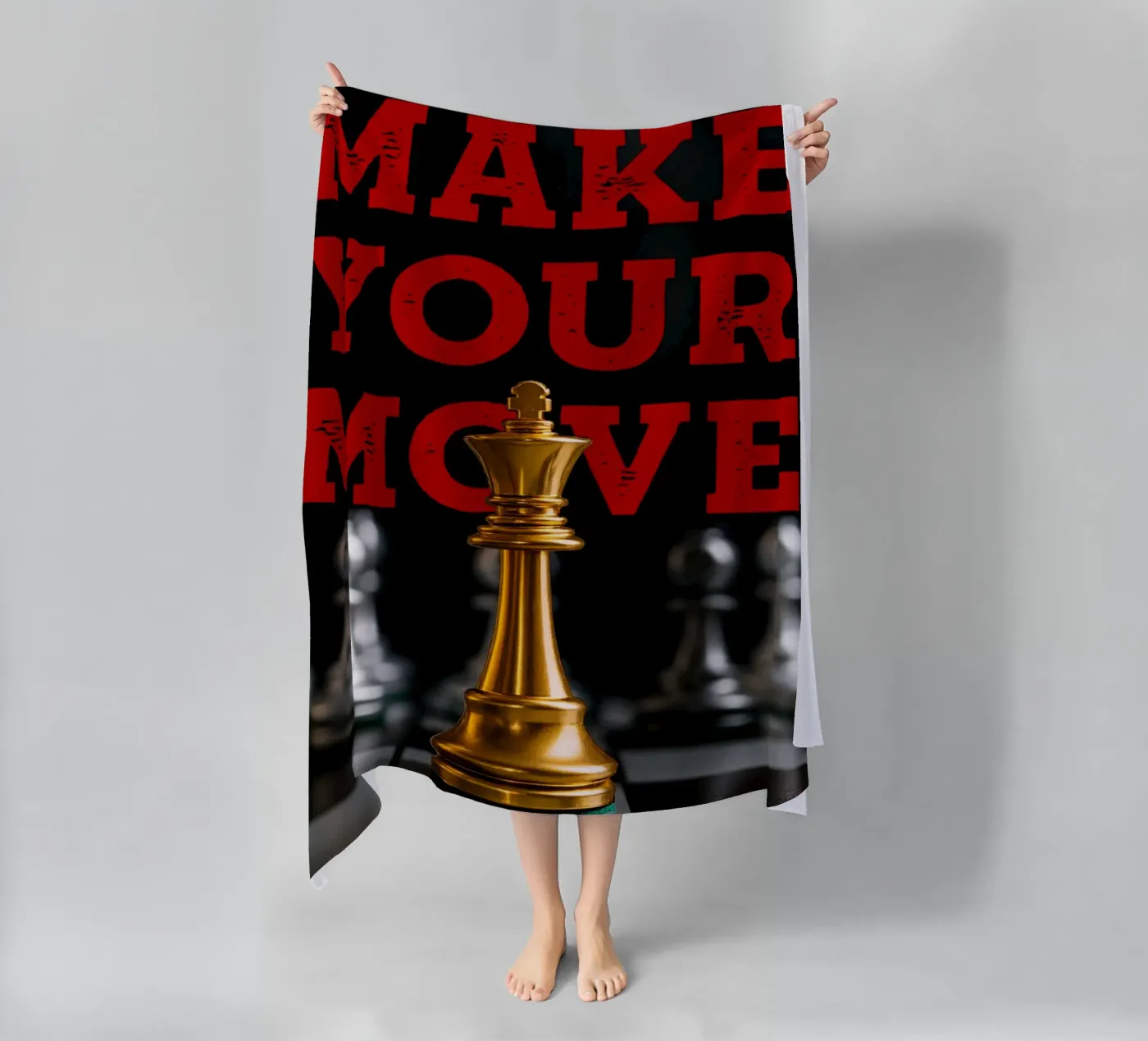 make your move Strandtuch von SADELA
