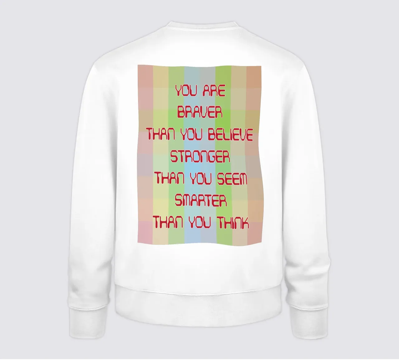 sei più coraggioso felpa da SADELA