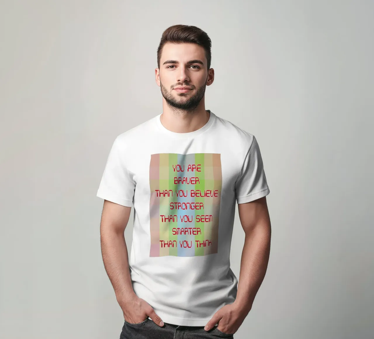 sei più coraggioso t-shirt da SADELA