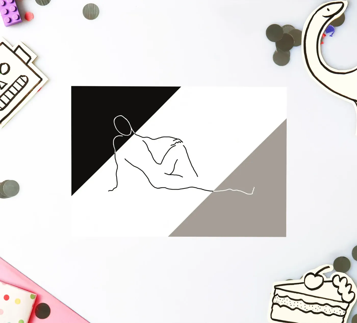 Human project sticker by Piccola Serenata