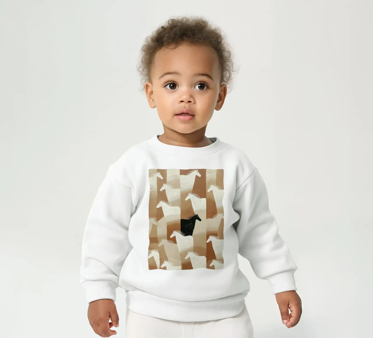 Shadow in the Stampede felpa neonato da Solenne West