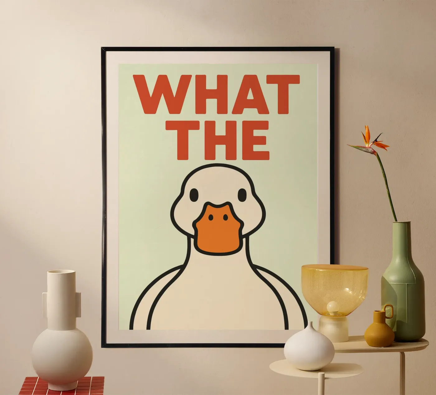 wat de eenden poster van SADELA