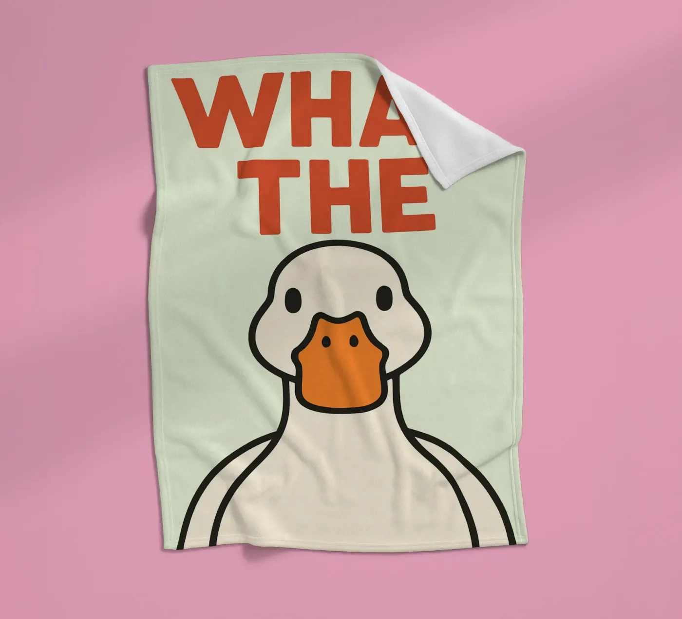 wat de eenden fleecedeken van SADELA