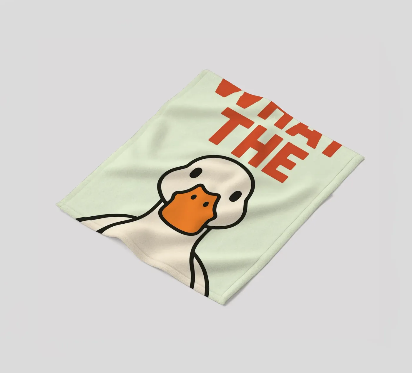 wat de eenden fleecedeken van SADELA