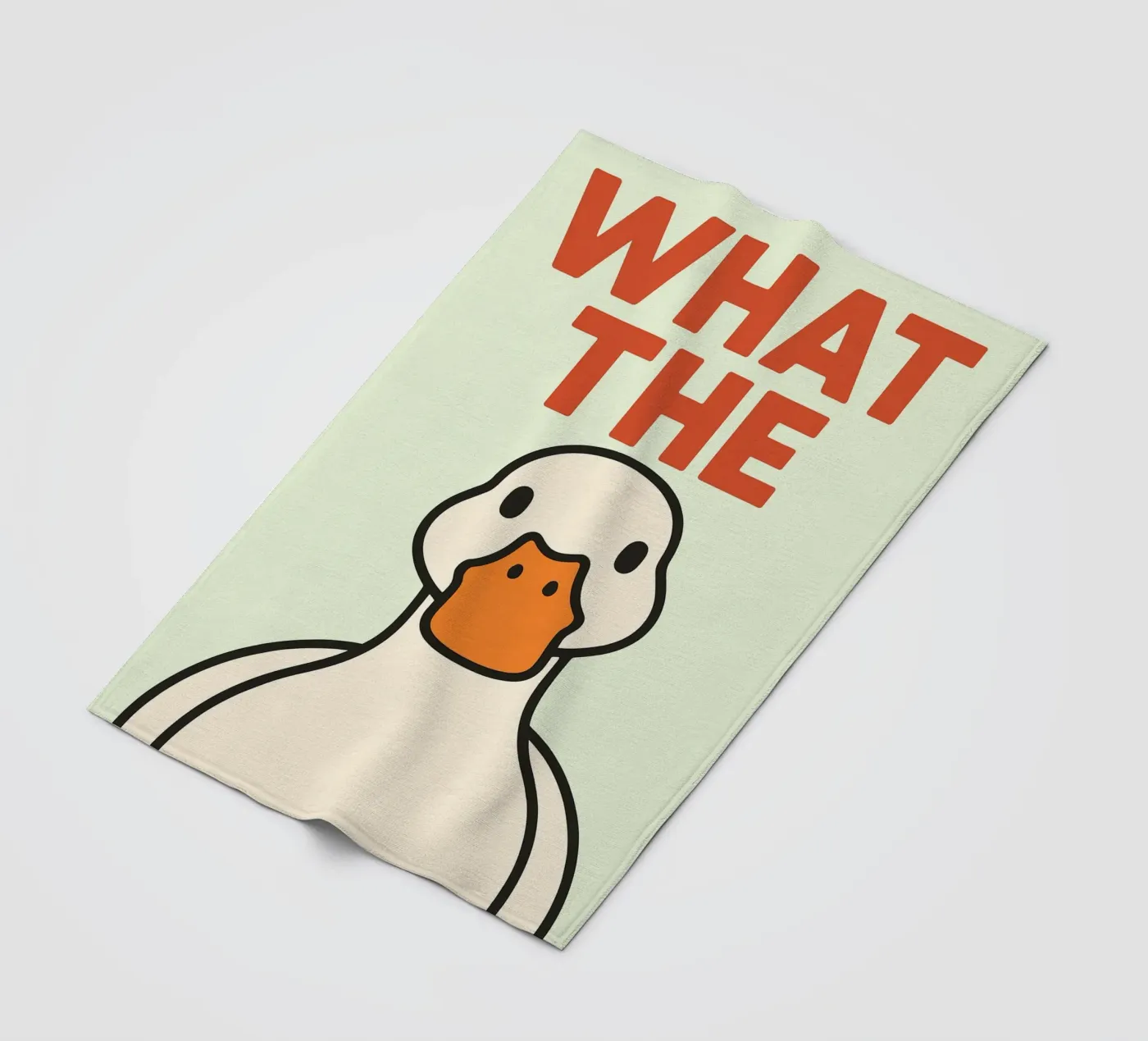 wat de eenden fleecedeken van SADELA