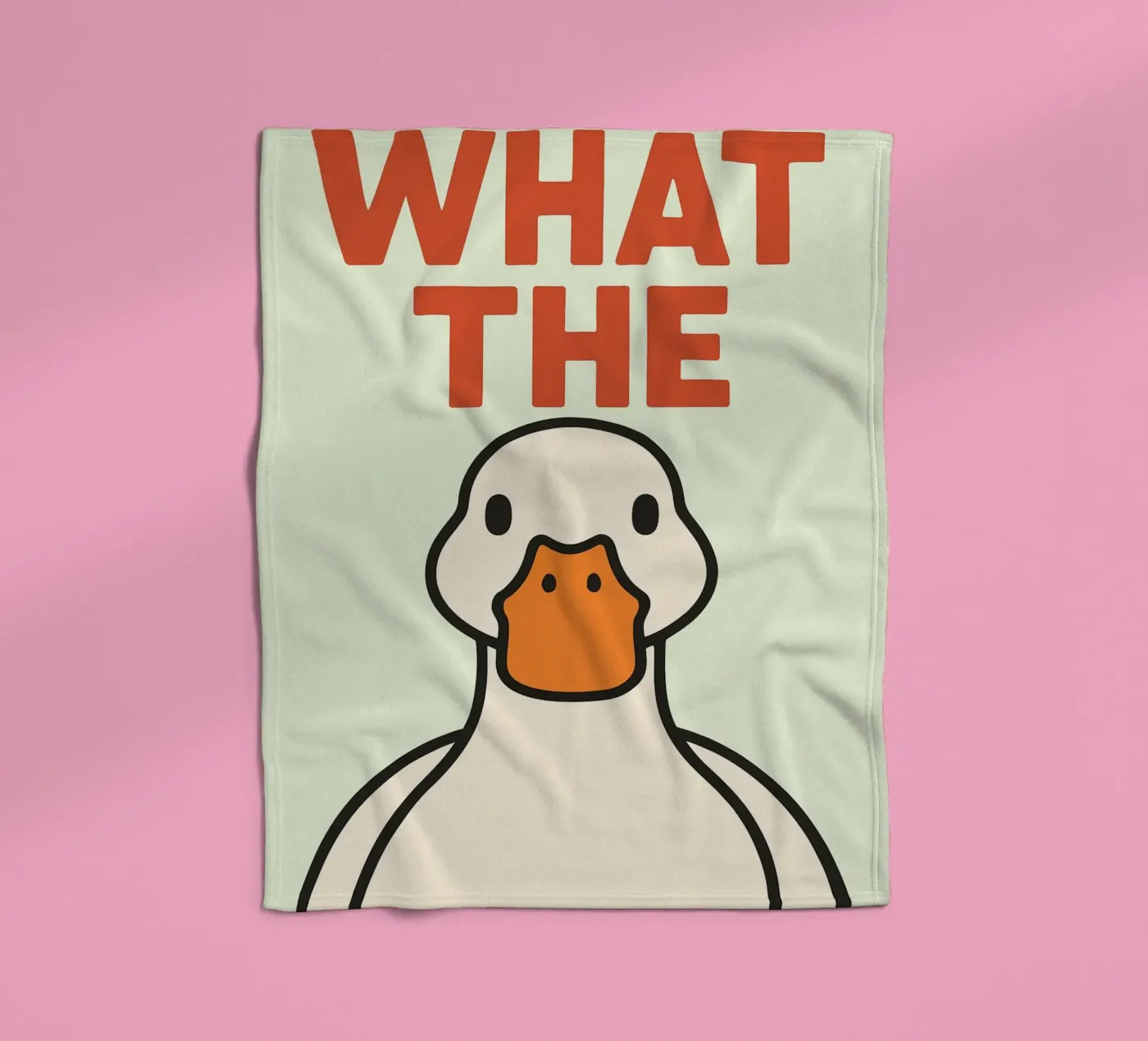 wat de eenden fleecedeken van SADELA