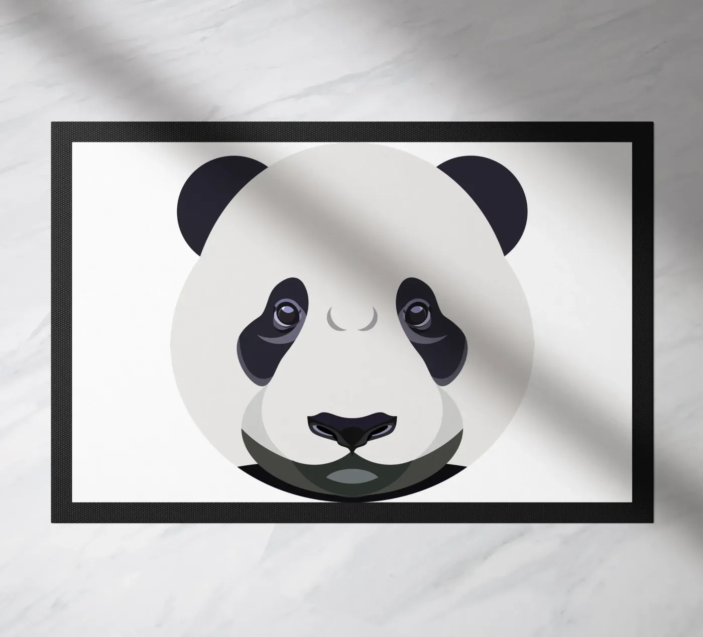 Panda doormat by CUTE ART