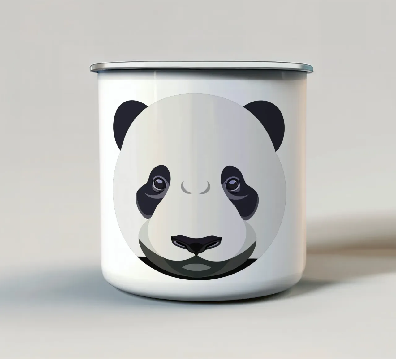 Panda tazza in smalto da CUTE ART