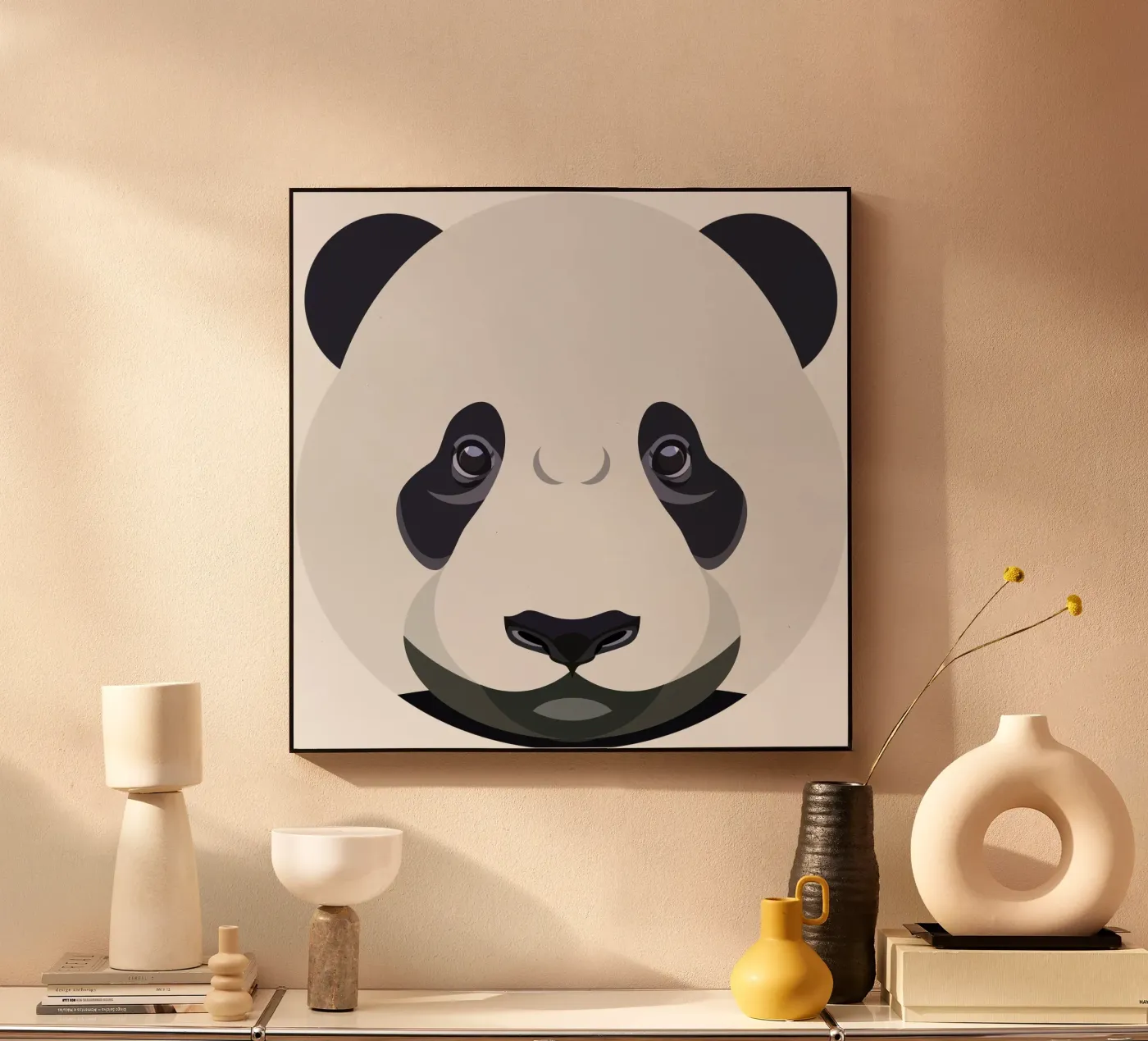 Panda alluminio dibond da CUTE ART