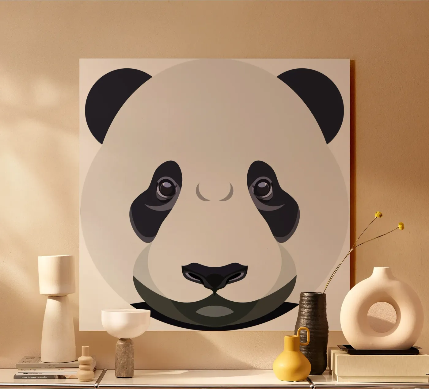 Panda alluminio dibond da CUTE ART