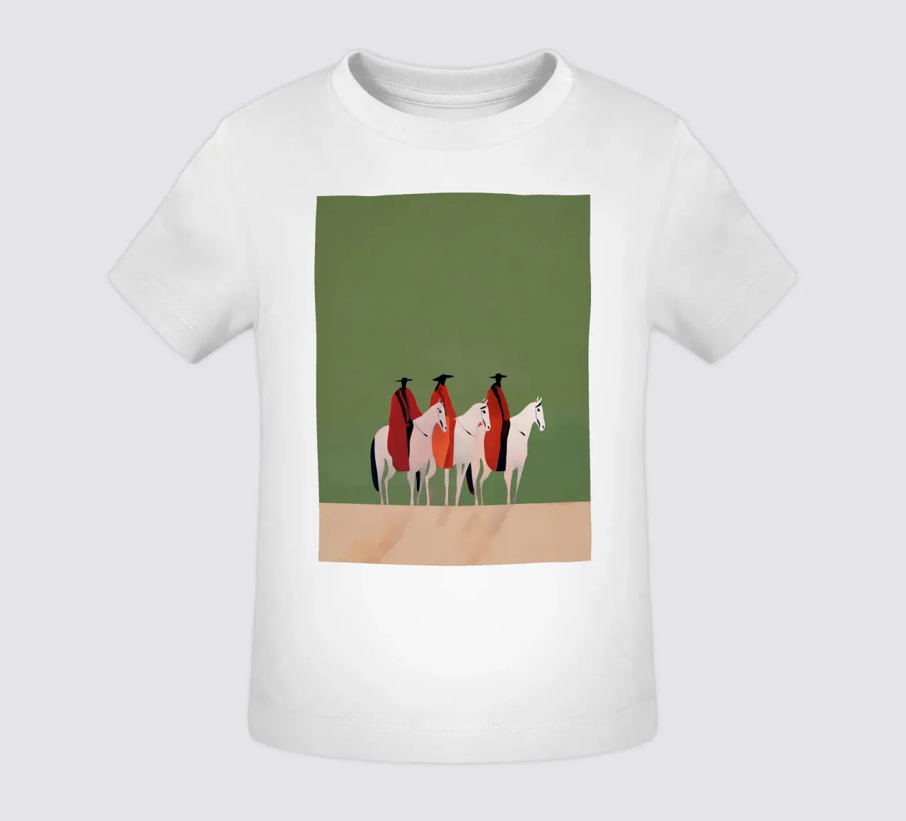 Three Riders maglietta neonato da Solenne West