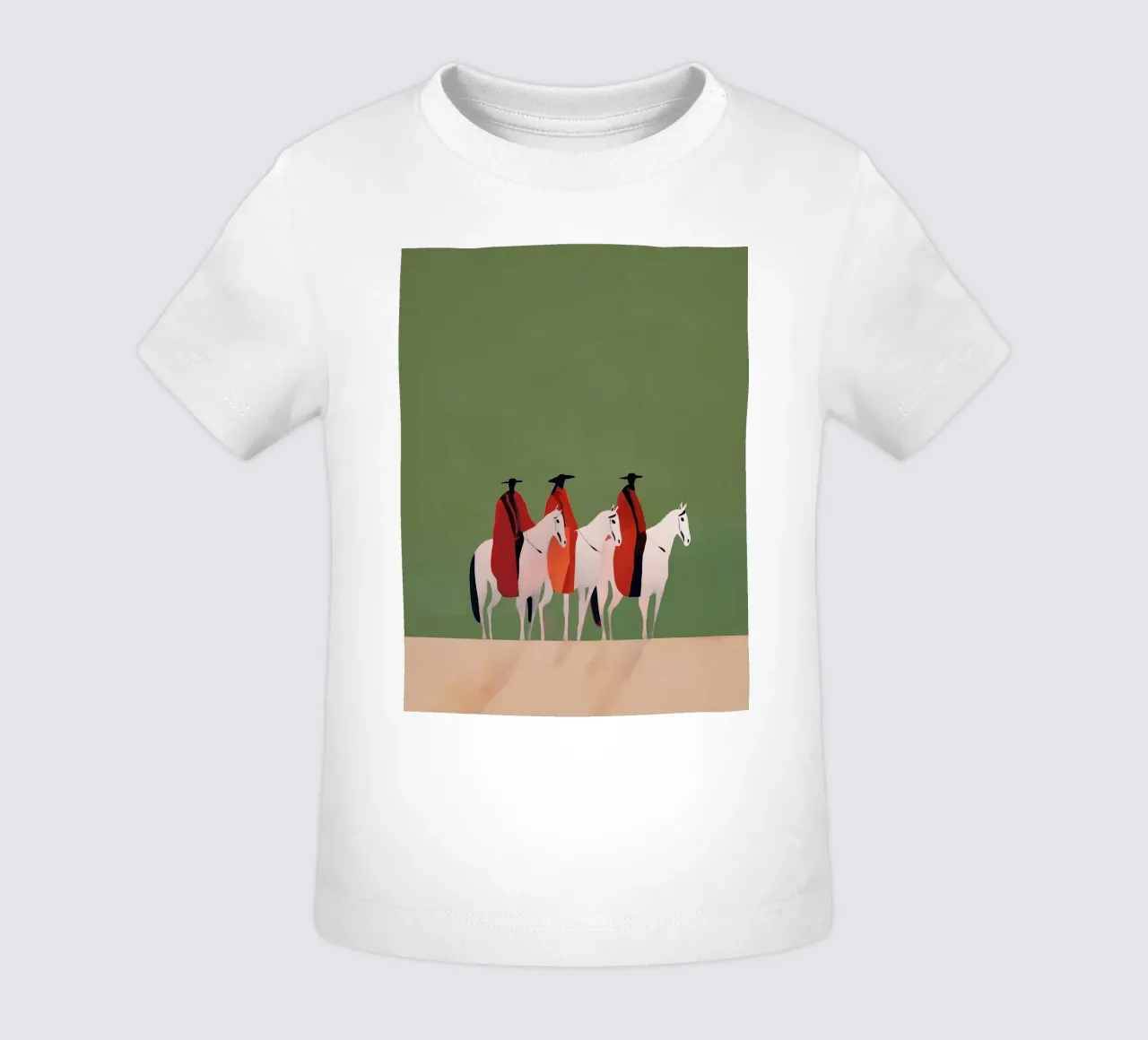 Three Riders maglietta neonato da Solenne West