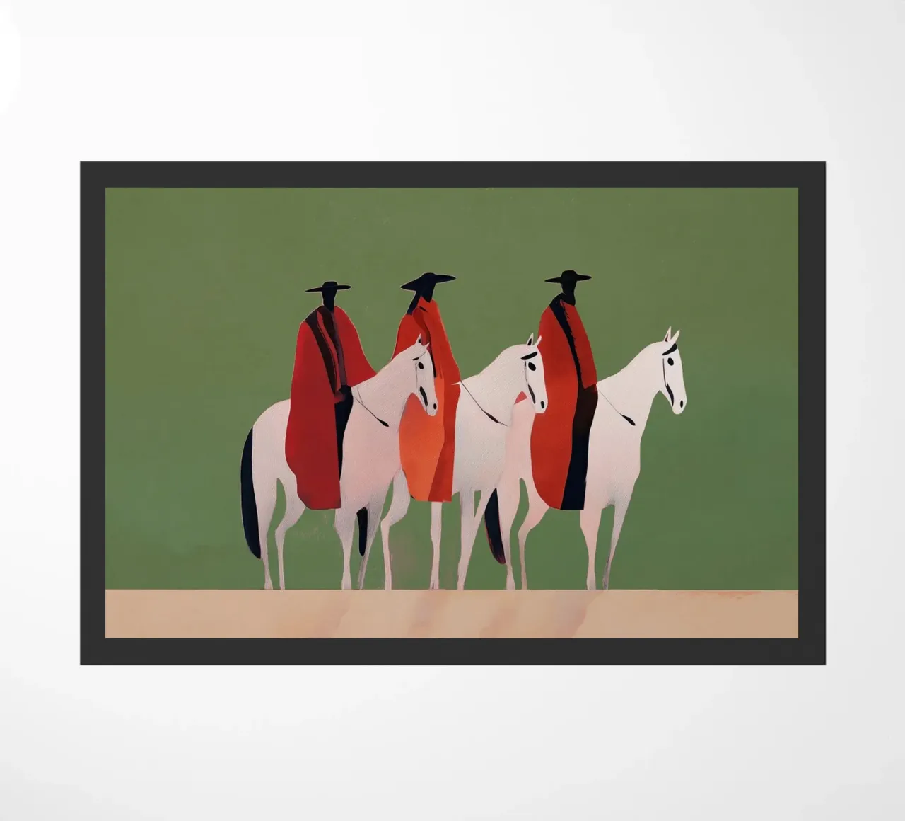 Three Riders zerbino da Solenne West