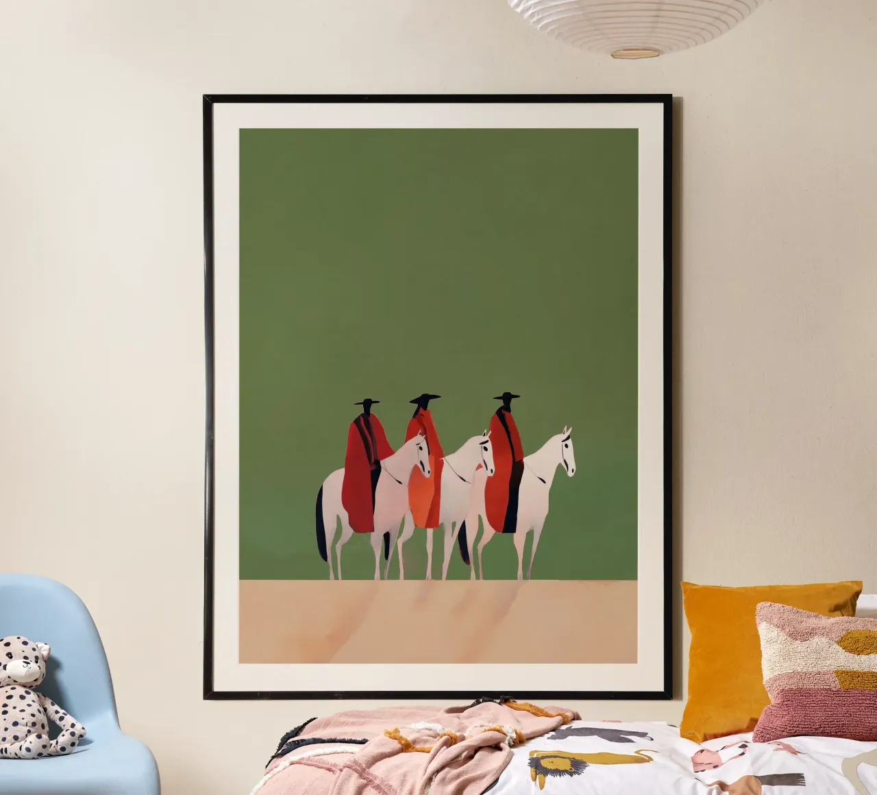 Three Riders poster da Solenne West