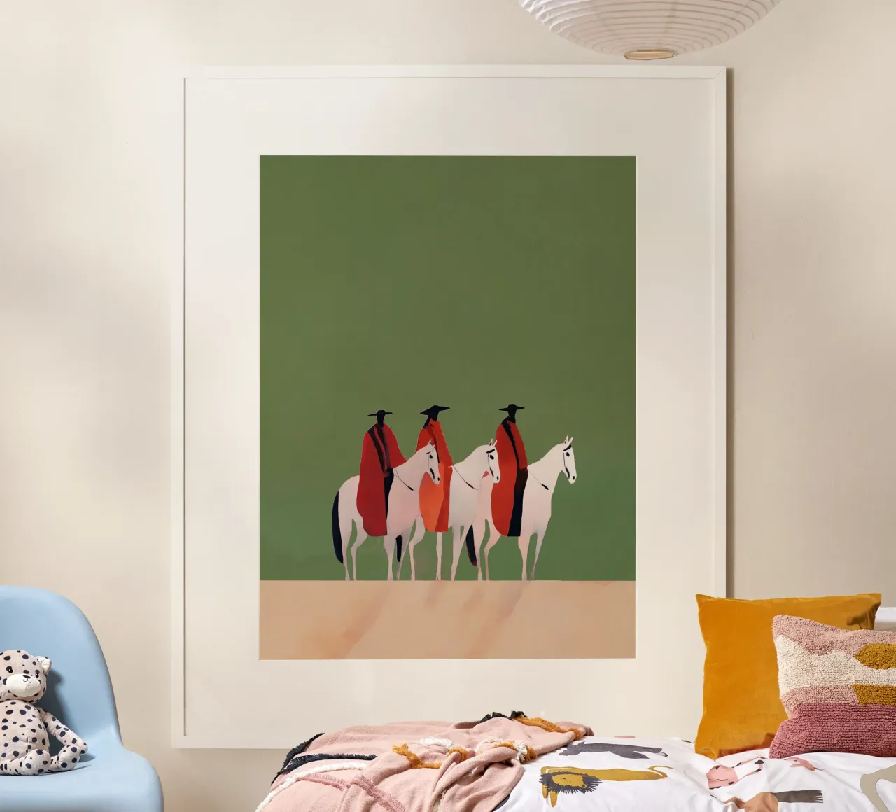 Three Riders poster da Solenne West