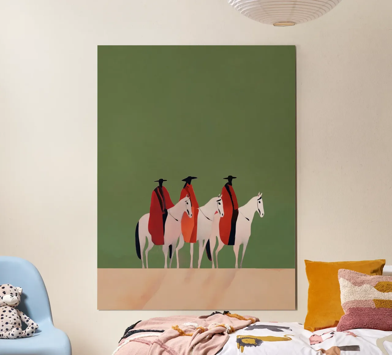 Three Riders poster da Solenne West