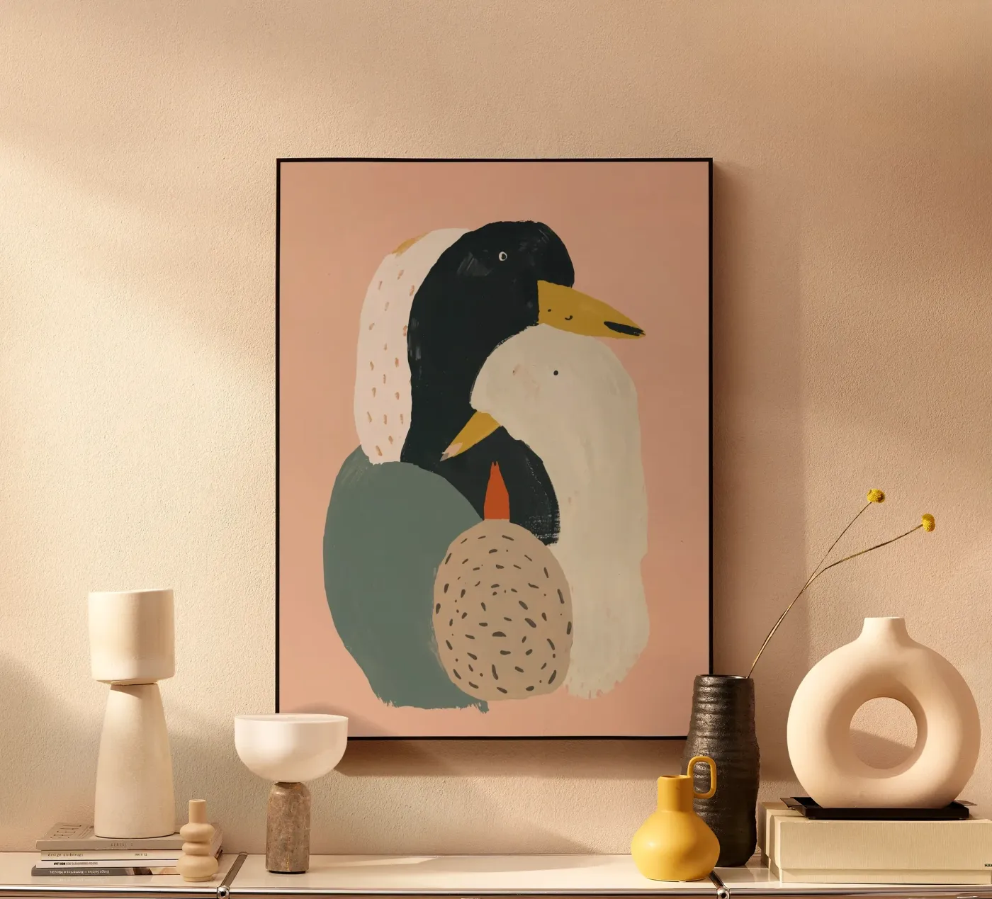 Tierkinderzimmer acryl van Zwischenschicht