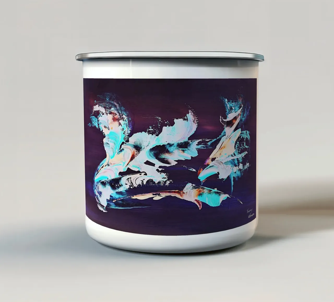 IDEAL GIFT 132 invers. tazza in smalto da Little treasures for your home