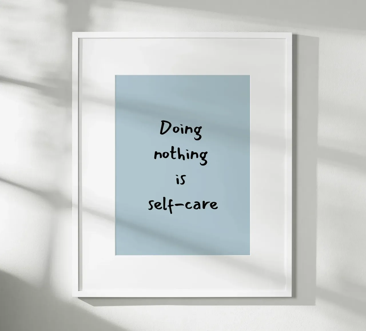 Self-care quote poster by Imaginative Quotes