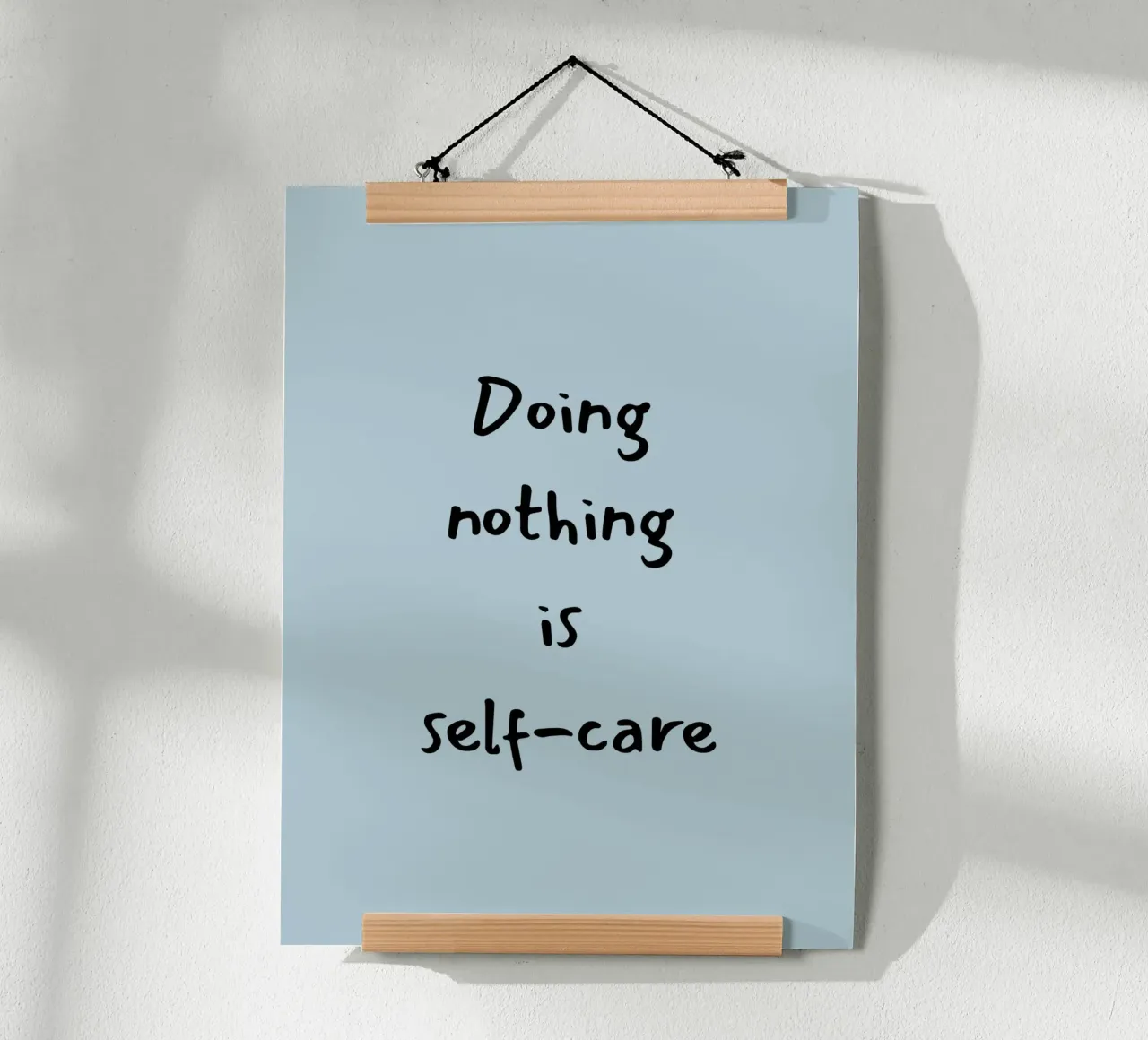 Self-care quote poster by Imaginative Quotes