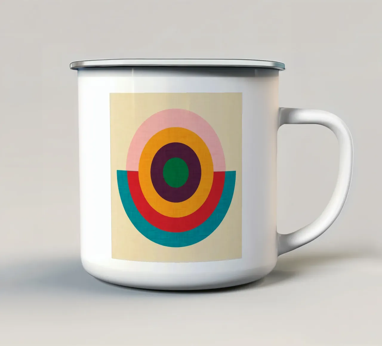 Solaris - Mid Century Modern tazza in smalto da susanacosta