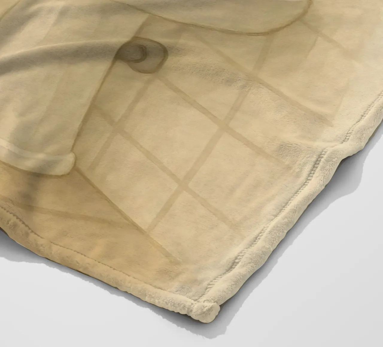 La routine mattutina di un topo coperta in pile da kisho art