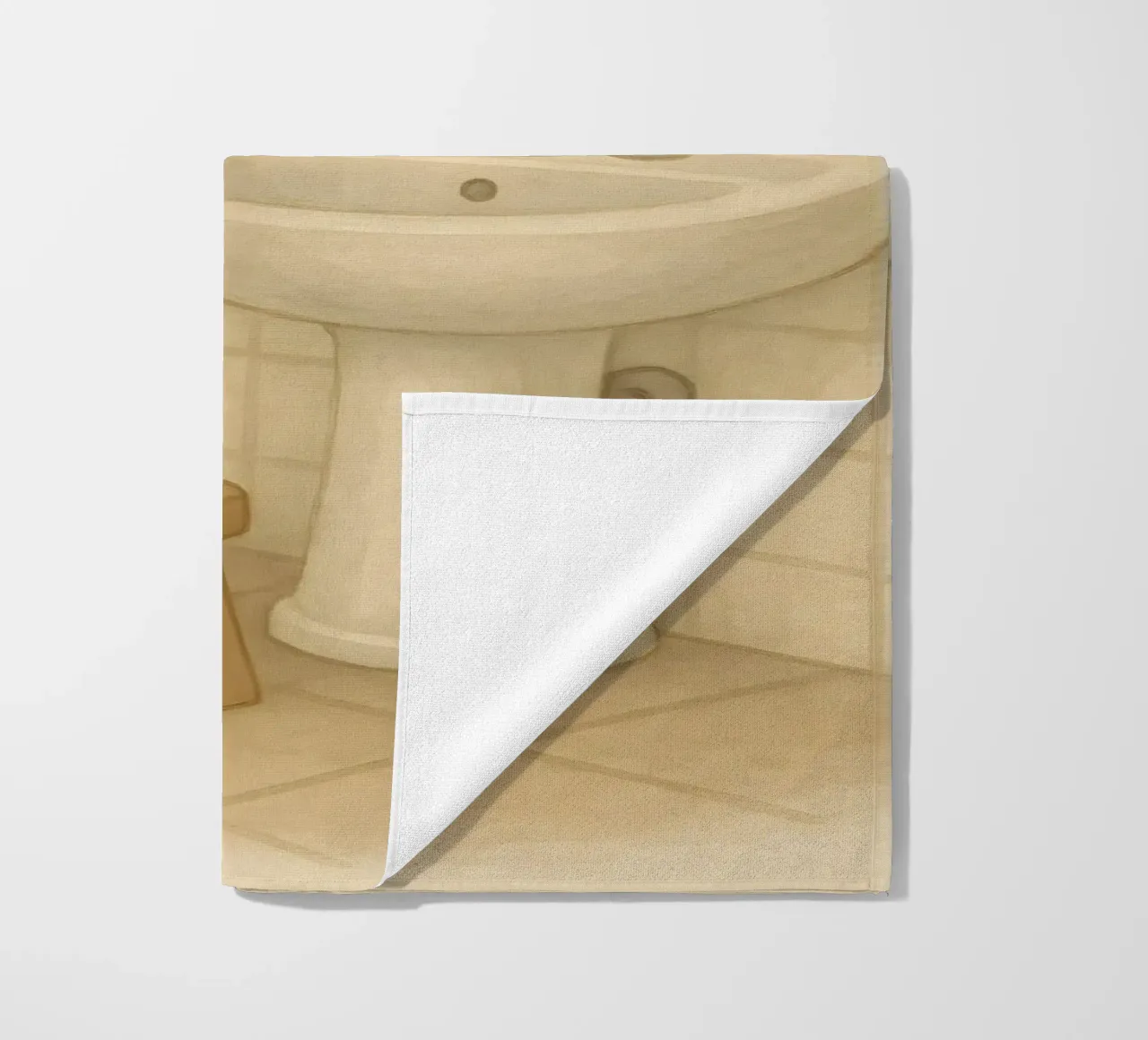 La routine mattutina di un topo telo mare da kisho art