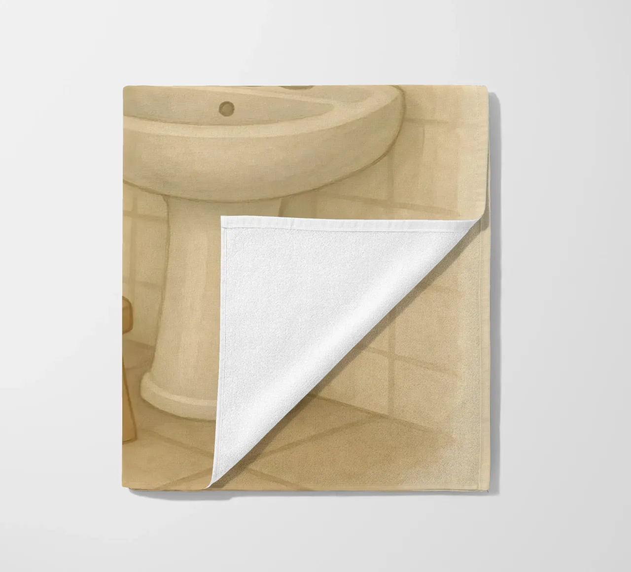 La routine mattutina di un topo telo mare da kisho art