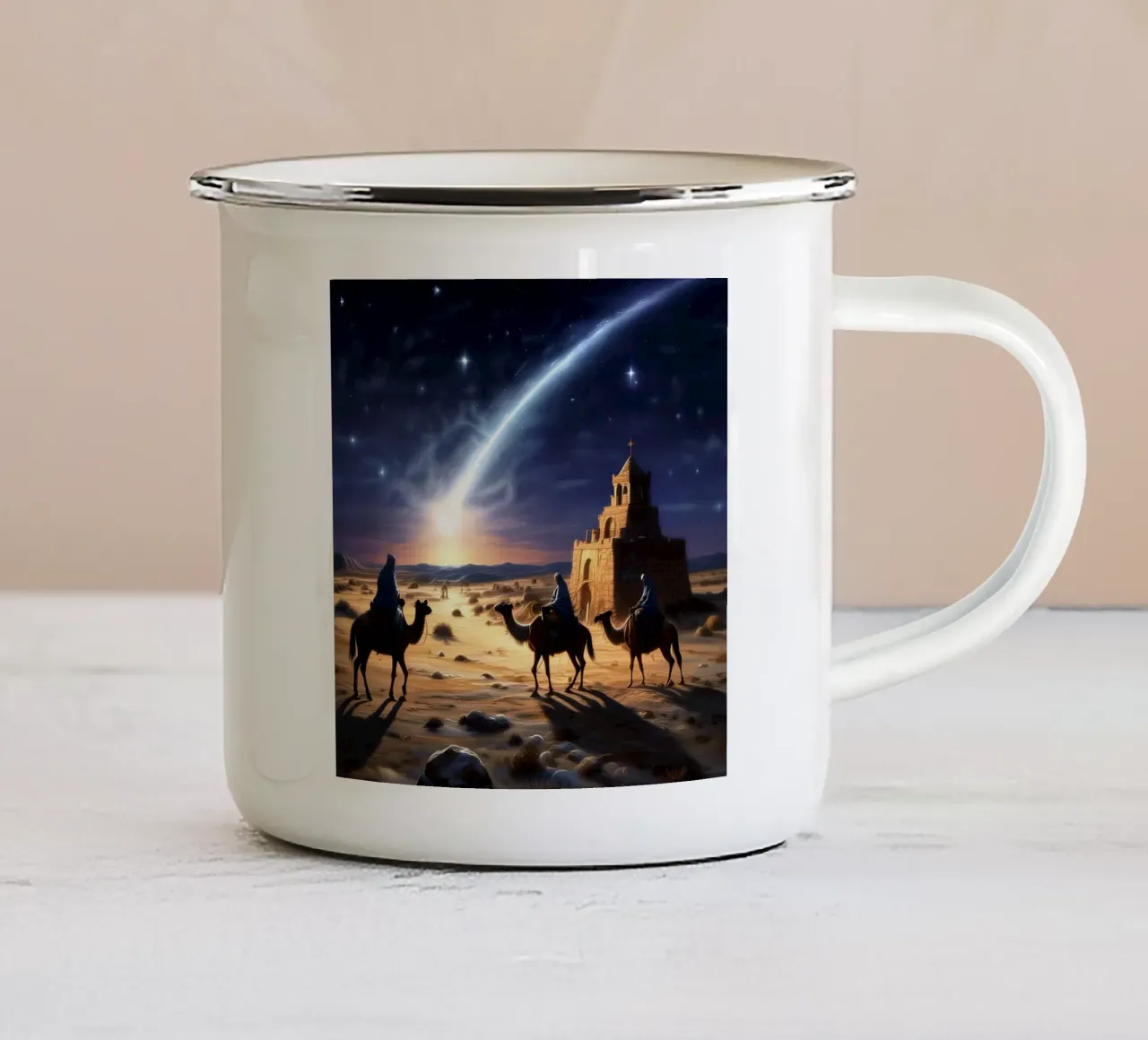 I Re Magi tazza in smalto da Piccola Serenata