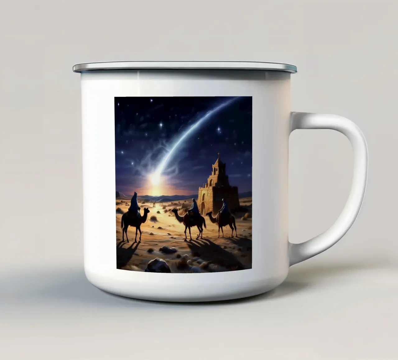 I Re Magi tazza in smalto da Piccola Serenata