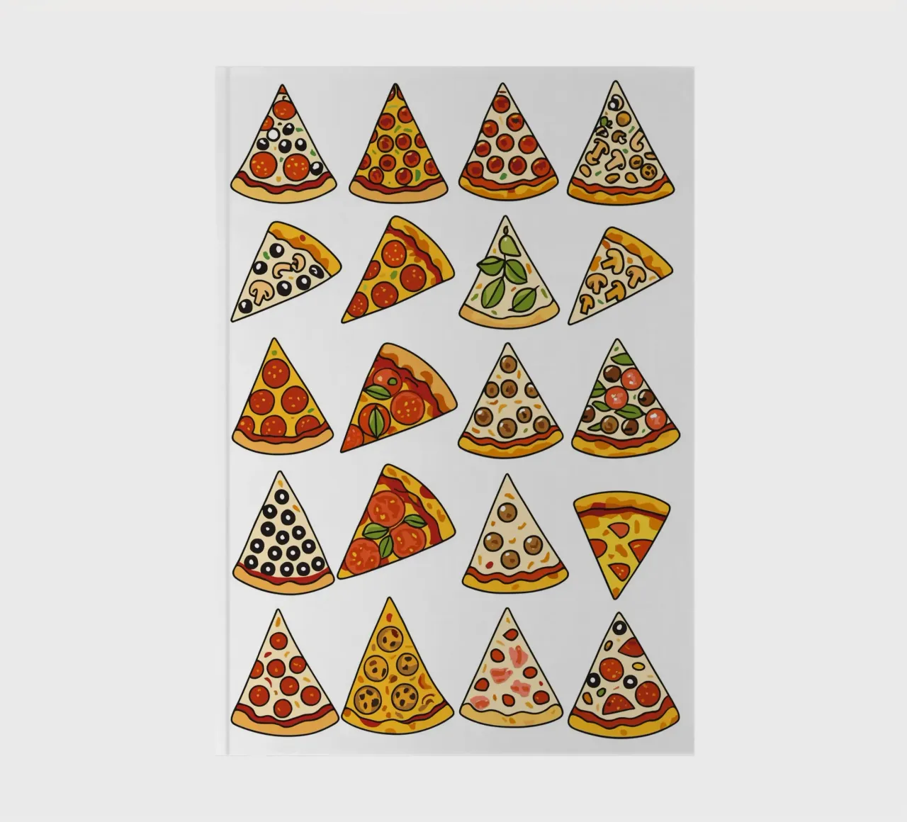 A Slice of Heaven: Pizza Pattern Collection diario da vintageshop