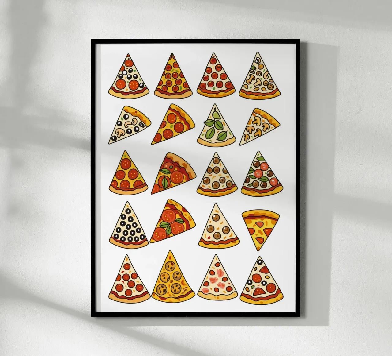 A Slice of Heaven: Pizza Pattern Collection carta hahnemühle da vintageshop