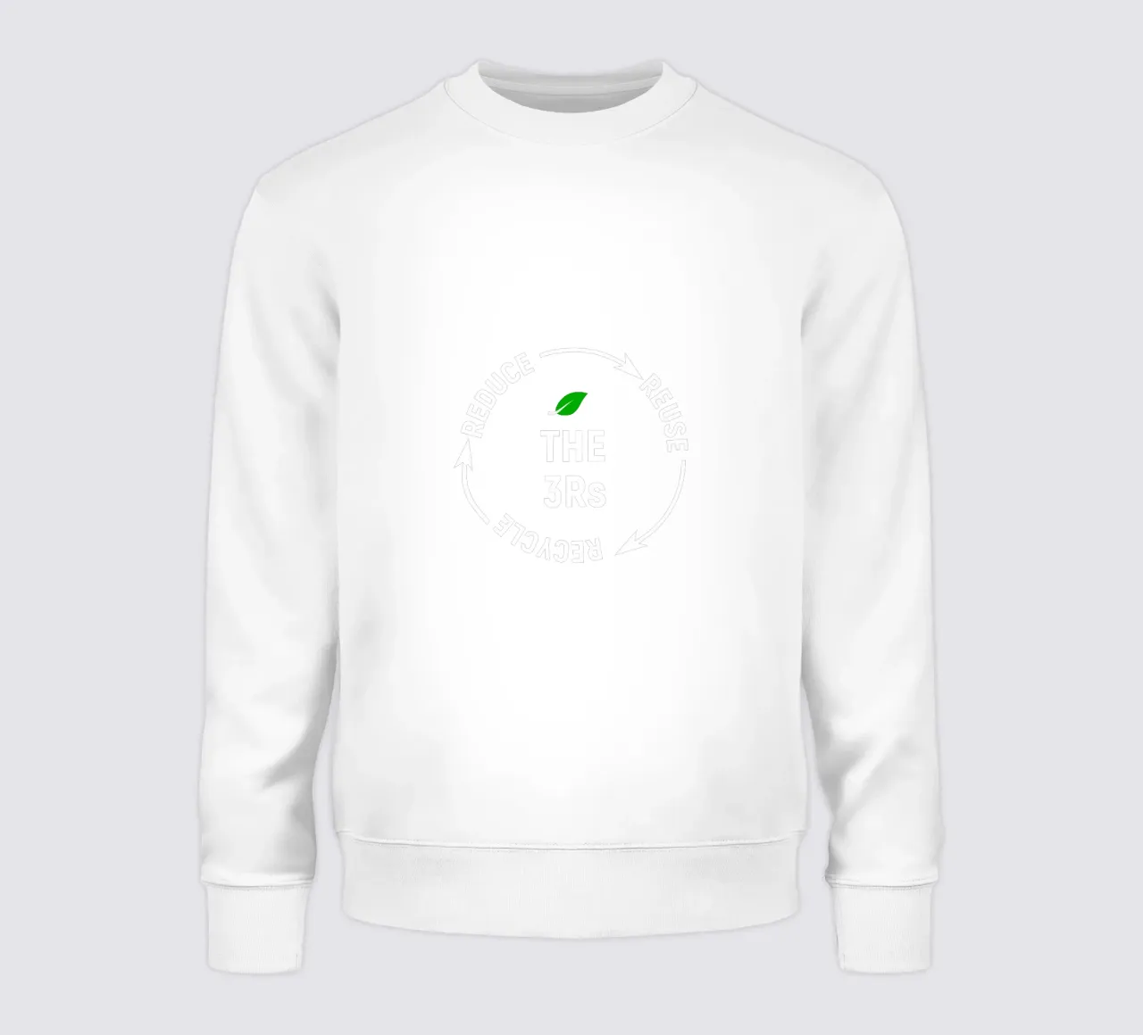 Reduce reuse recycle Sweatshirt von greencitiesmovement