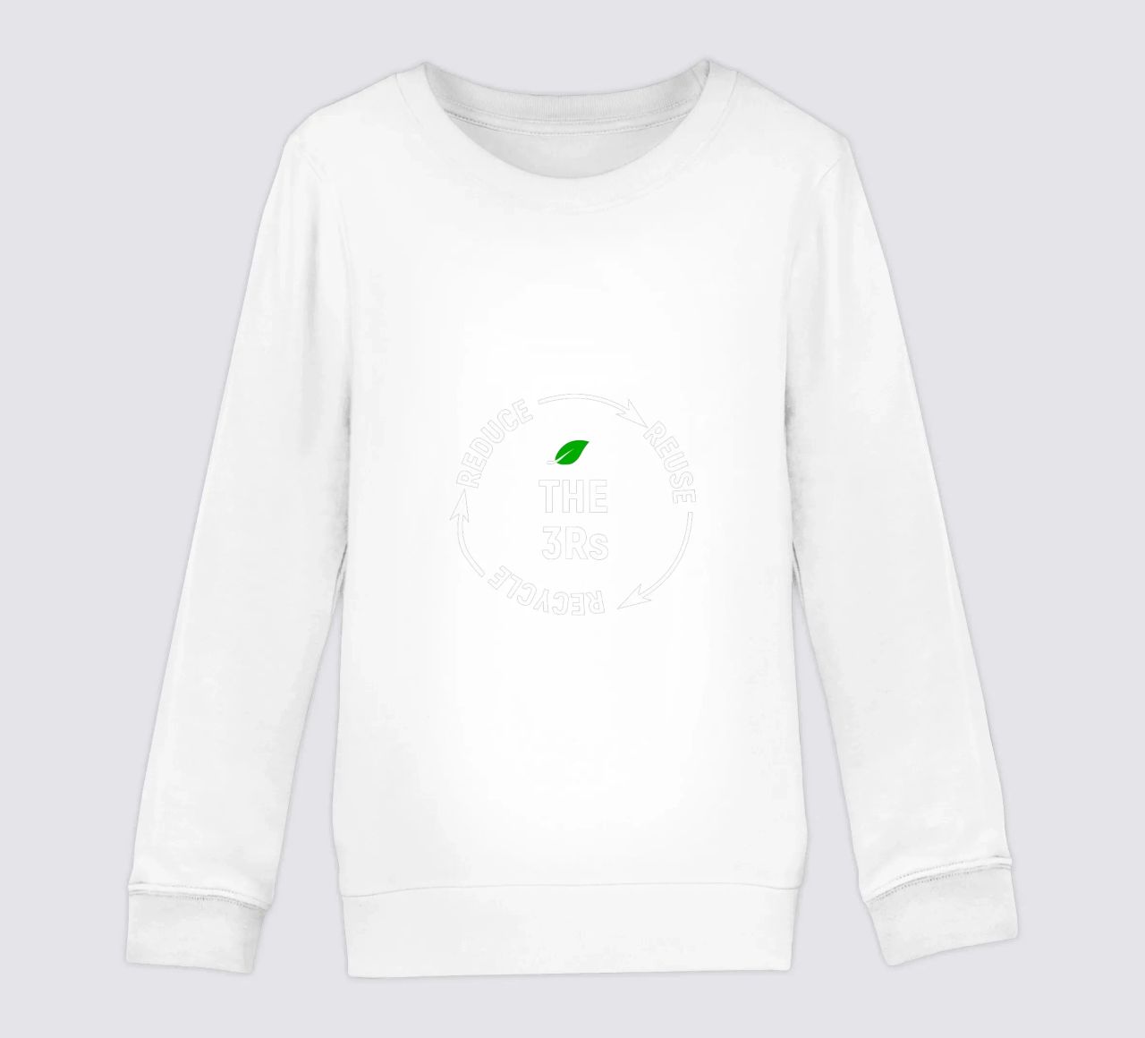 Reduce reuse recycle felpa bambino da greencitiesmovement