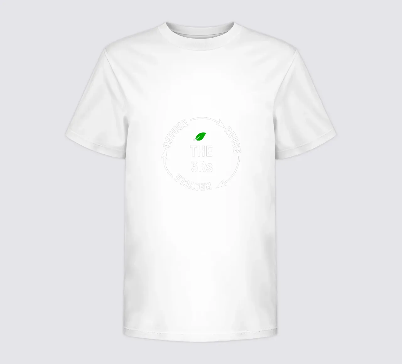 Reduce reuse recycle t-shirt bambini da greencitiesmovement