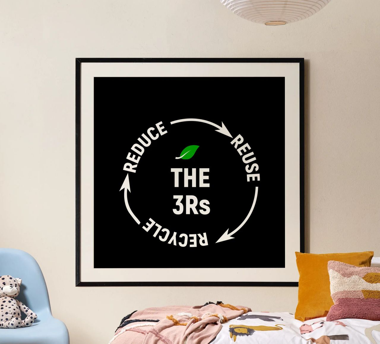 Reduce reuse recycle poster da greencitiesmovement