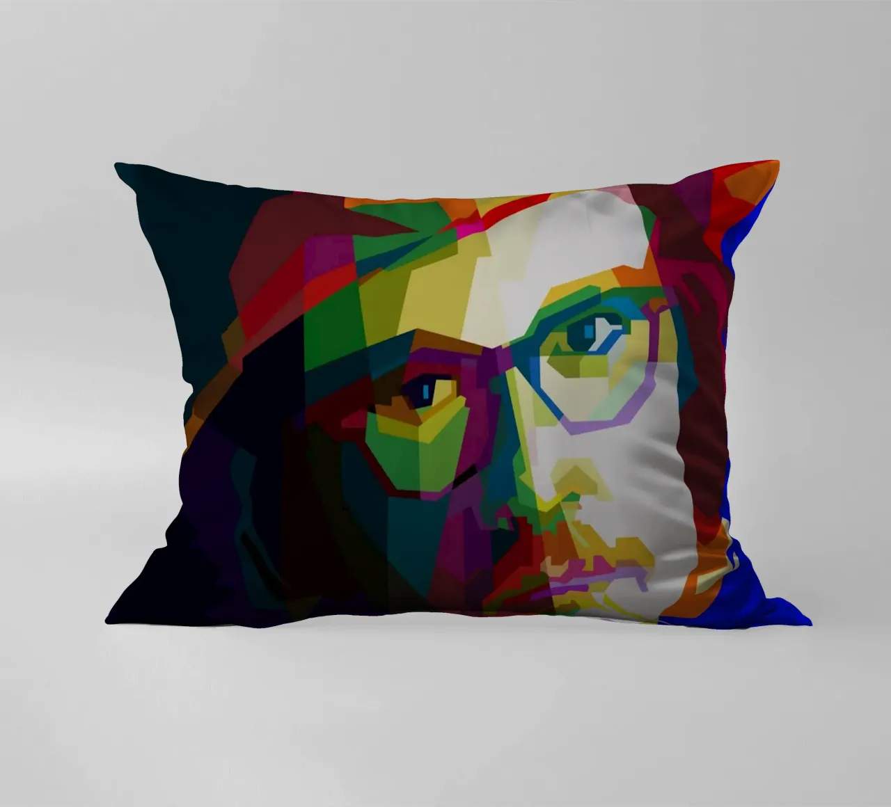 Johnny Deep Filmschauspieler Pop Art Kissen von popart