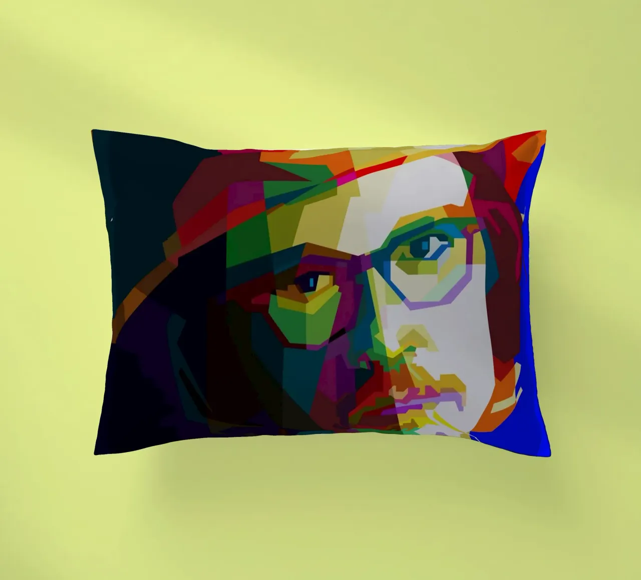 Johnny Deep Filmschauspieler Pop Art Kissen von popart